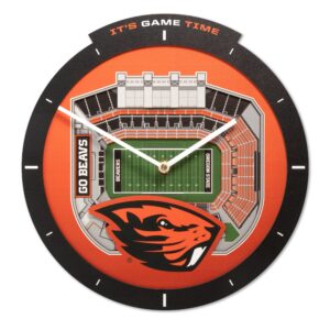 Oregon State Beavers  Stadium View Clock