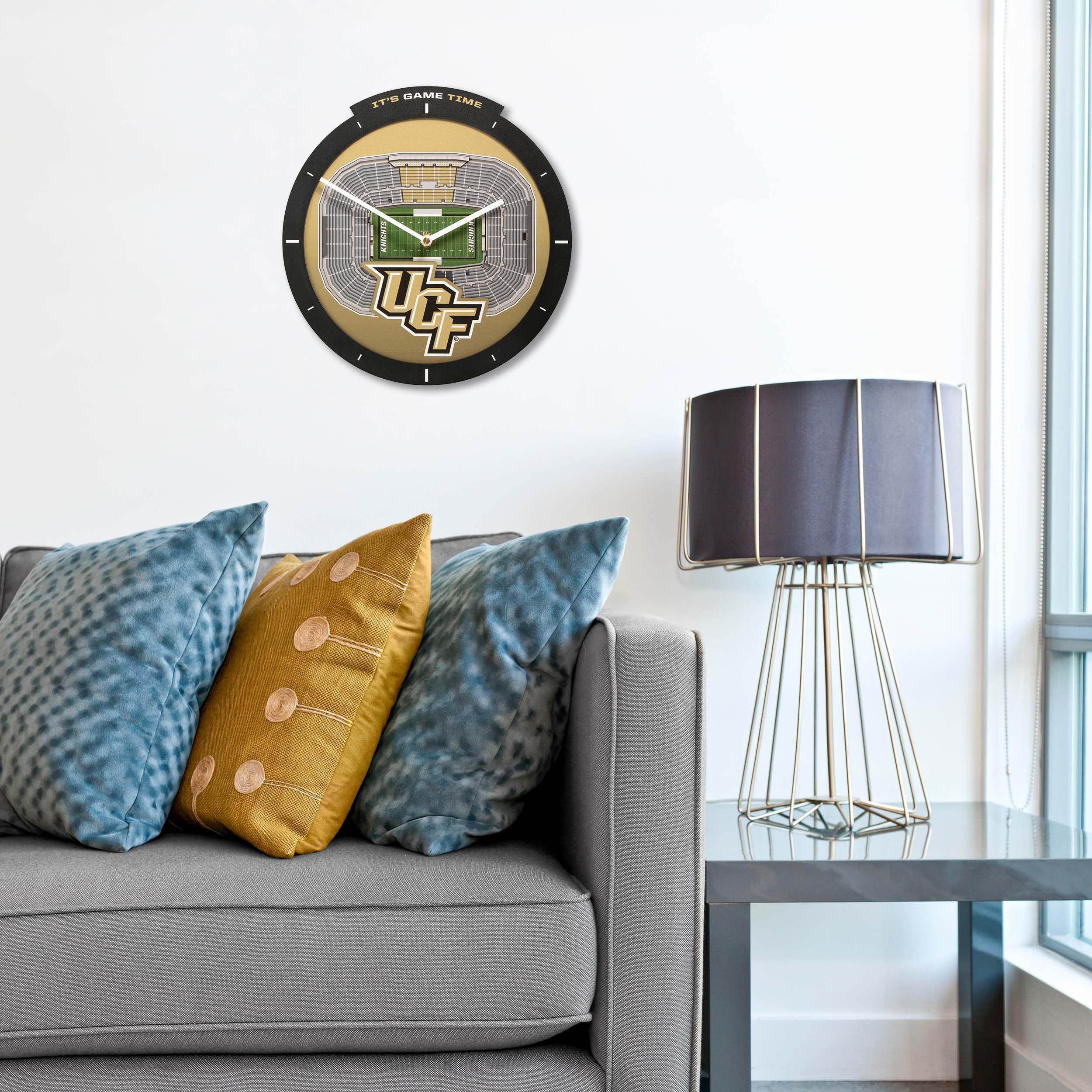 Central Florida Knights Stadium View Clock 2 Central Florida Knights Stadium View Clock - Image 2