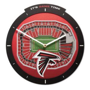 Atlanta Falcons  Stadium View Clock