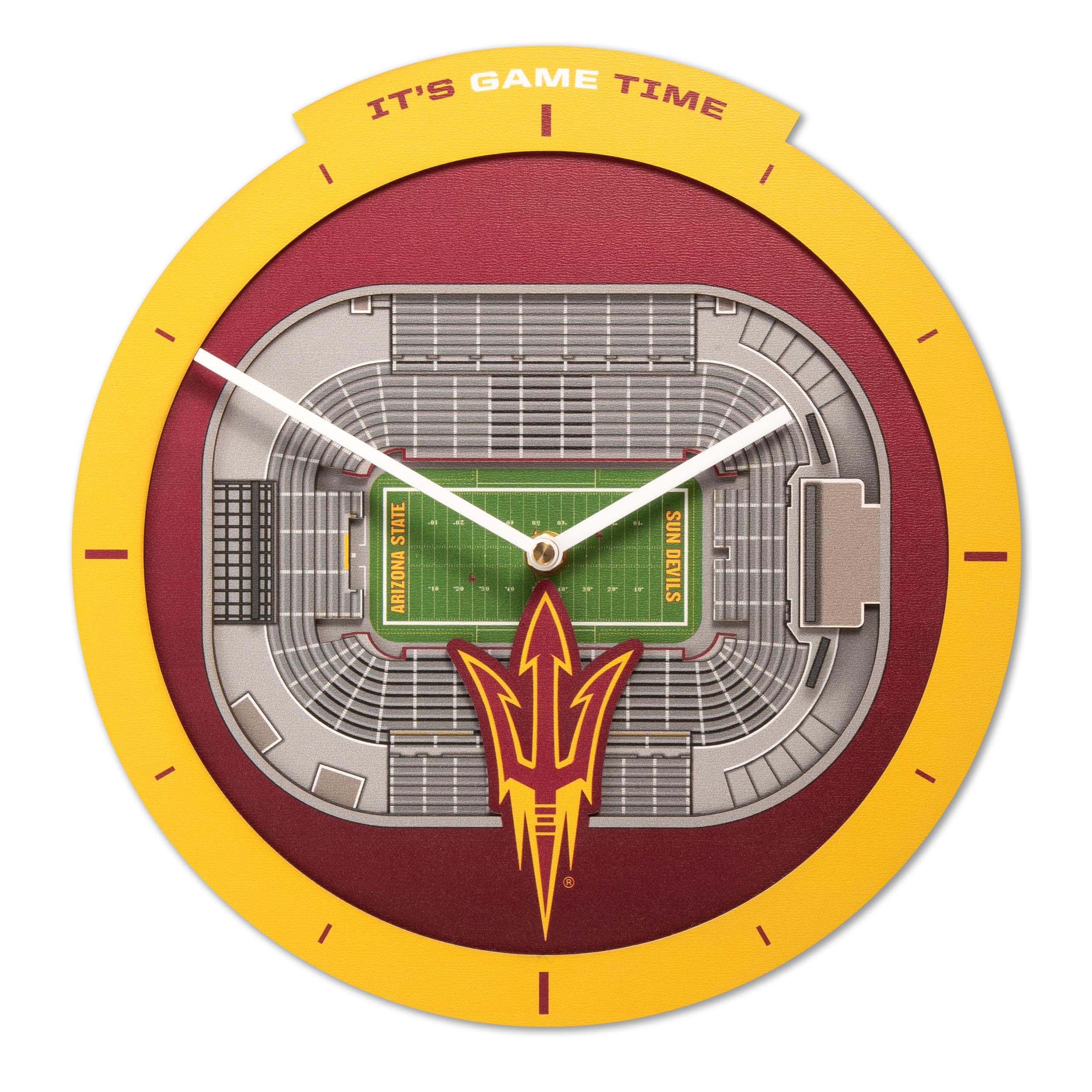 Arizona State Sun Devils Stadium View Clock 1 Arizona State Sun Devils Stadium View Clock