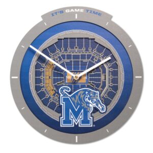 Memphis Tigers  Stadium View Clock