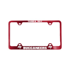 Tampa Bay Buccaneers Red 2026 License Plate Frame Frame for Football Fans