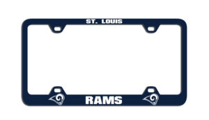 Los Angeles Rams Blue 2026 License Plate Frame Frame for Football Fans