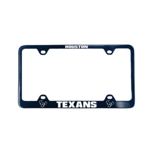 Houston Texans Blue 2026 License Plate Frame Frame for Football Fans