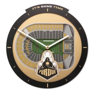 Purdue Boilermakers FB  Stadium View Clock
