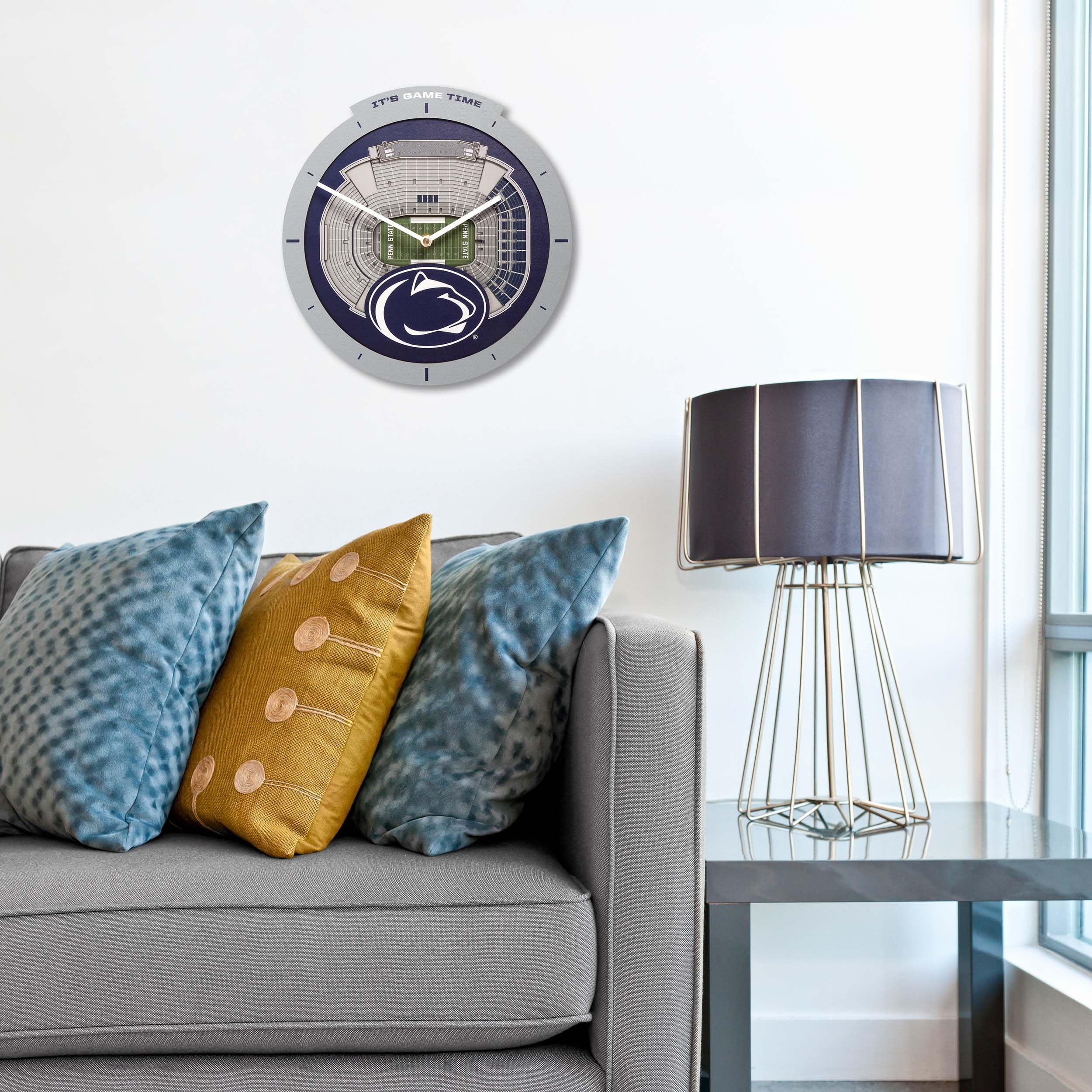 Penn State Nittany Lions Stadium View Clock 2 Penn State Nittany Lions Stadium View Clock - Image 2
