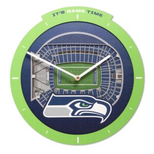 Seattle Seahawks StadiumView Clock