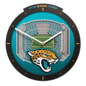 Unique Jacksonville Jaguars StadiumView Clock