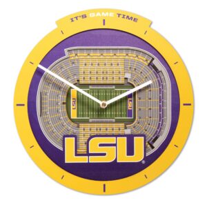 LSU Tigers  Stadium View Clock