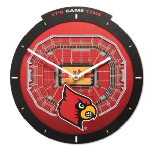 Louisville Cardinals  Stadium View Clock