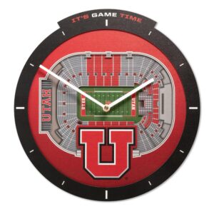Utah Utes  Stadium View Clock