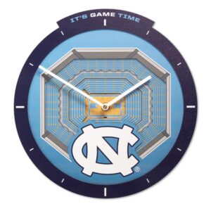 North Carolina Tar Heels  Stadium View Clock