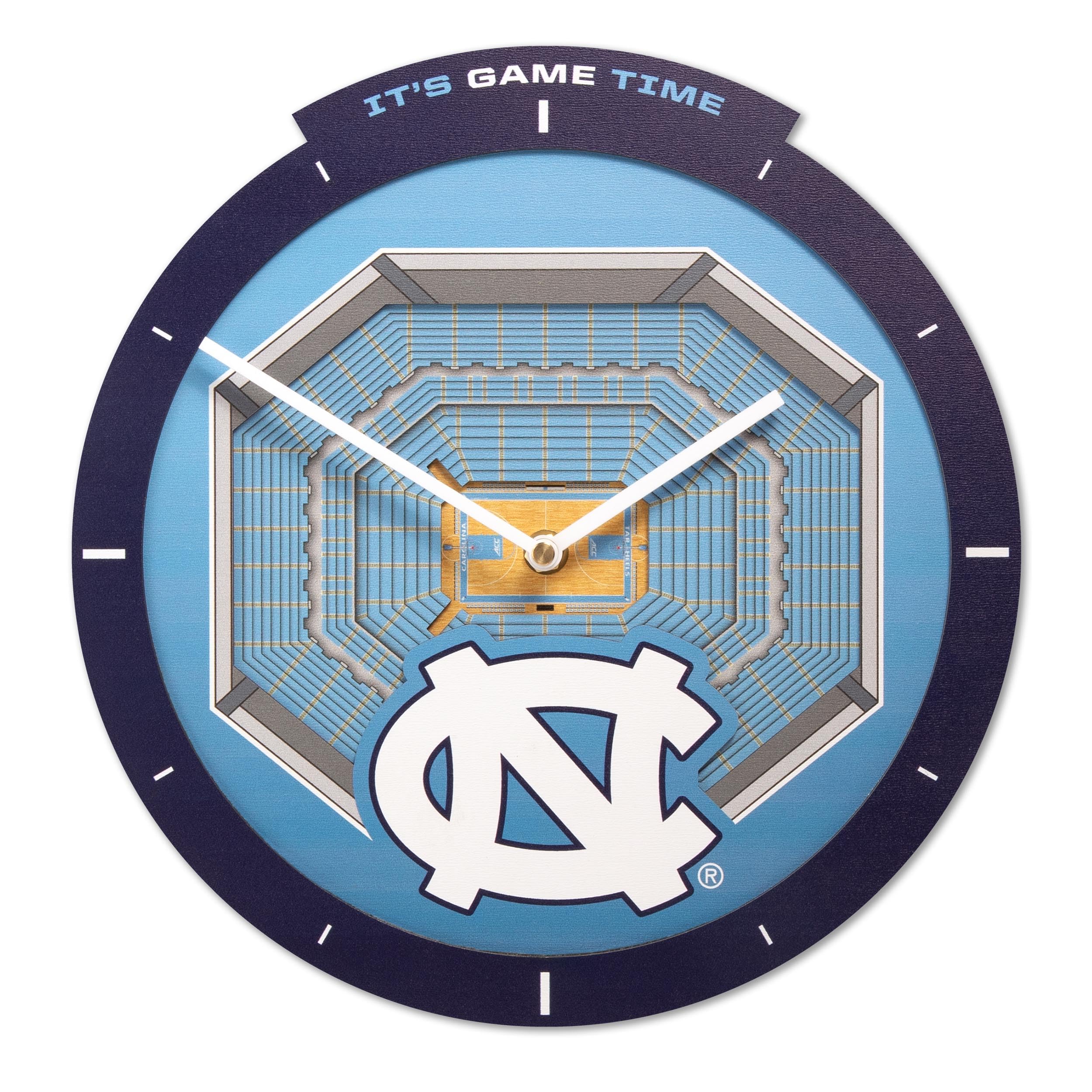 North Carolina Tar Heels Stadium View Clock 1 North Carolina Tar Heels Stadium View Clock