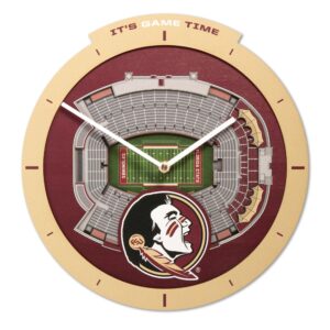 Florida State Seminoles  Stadium View Clock