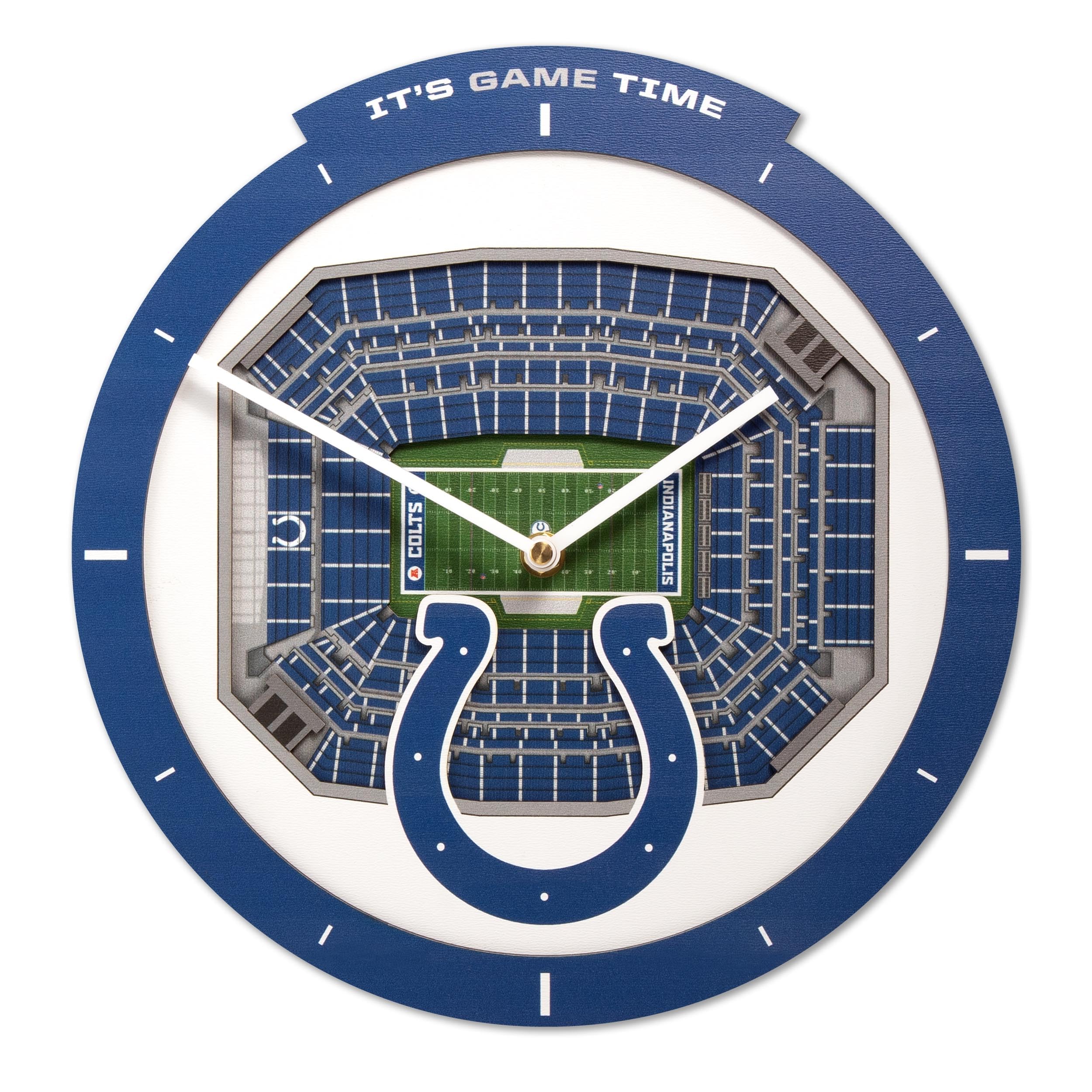 Indianapolis Colts Stadium View Clock 1 Indianapolis Colts Stadium View Clock