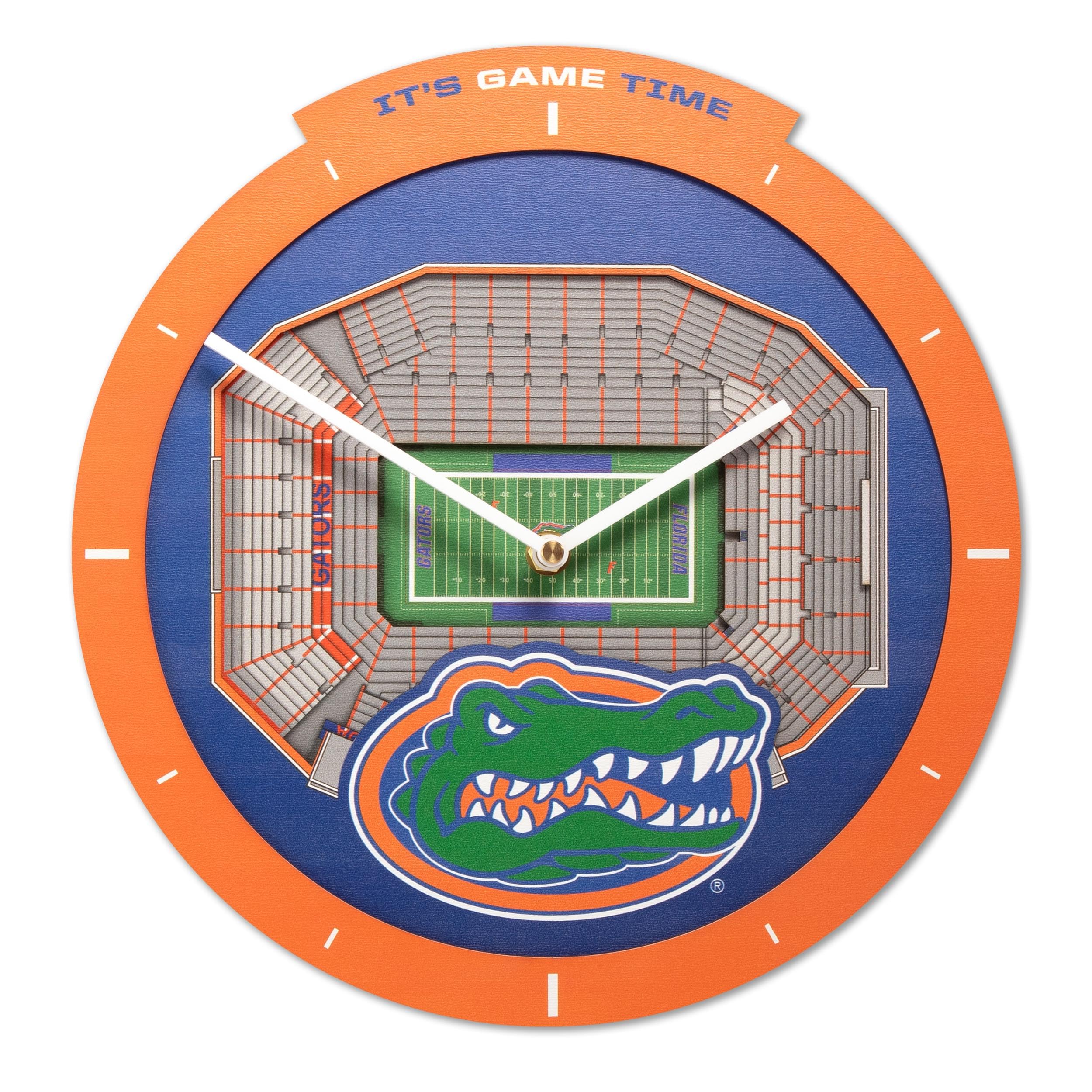 Florida Gators Stadium View Clock 1 Florida Gators Stadium View Clock