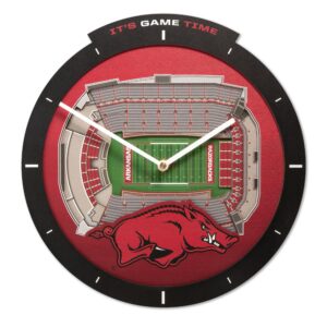 Arkansas Razorbacks  Stadium View Clock