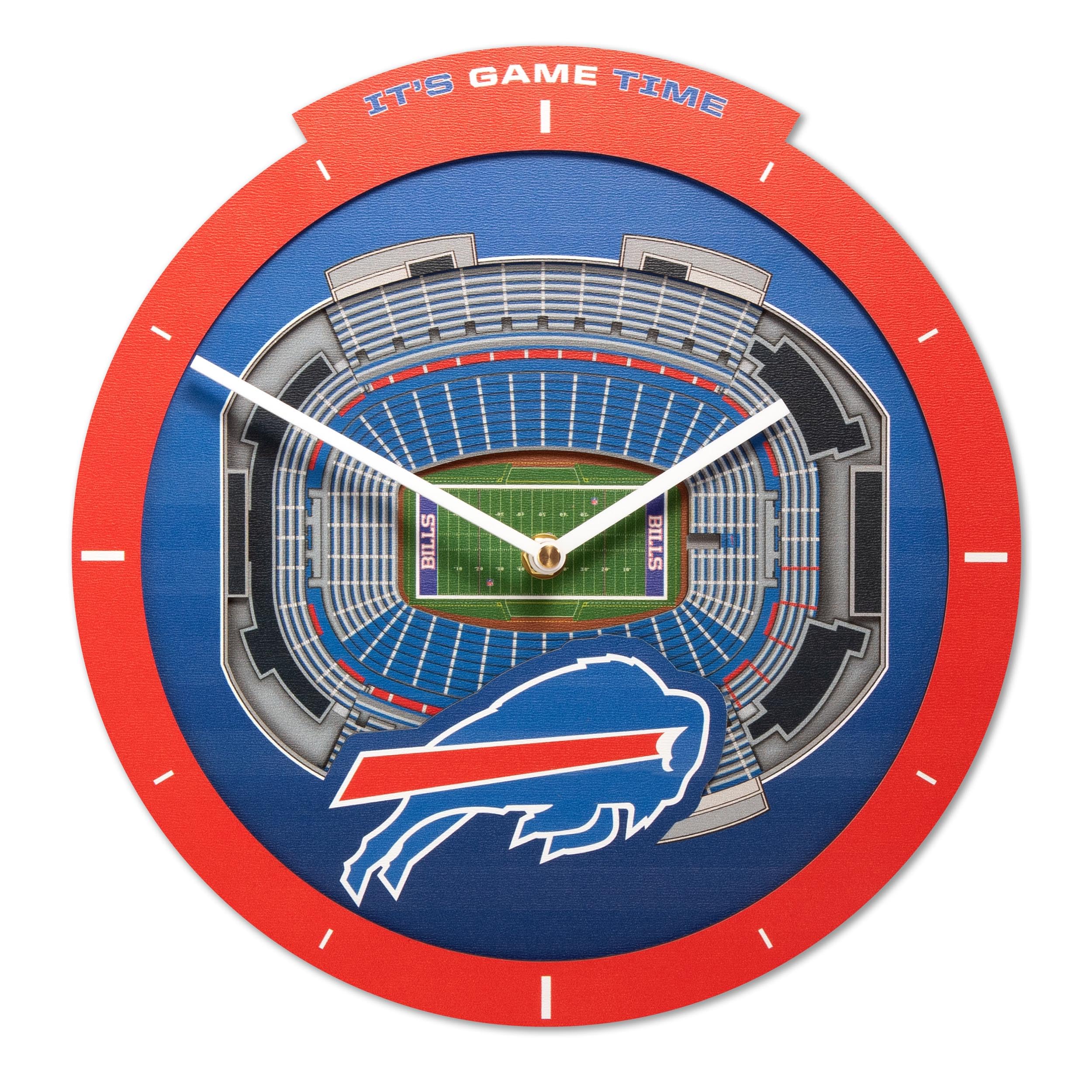 Buffalo Bills Stadium View Clock 1 Buffalo Bills Stadium View Clock