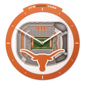 Texas Longhorns  Stadium View Clock