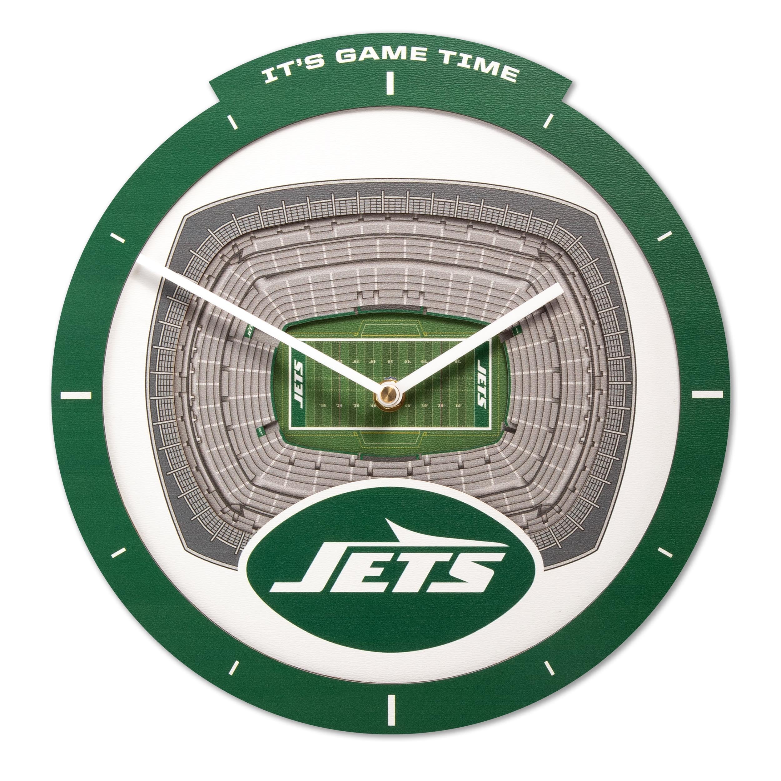 New York Jets Stadium View Clock