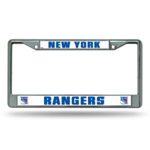 New York Rangers Team 2026 License Plate Frame for Hockey Fans
