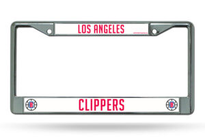 Los Angeles Clippers Team 2026 License Plate Frame for Basketball Fans