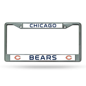 Chicago Bears Team 2026 License Plate Frame for Football Fans