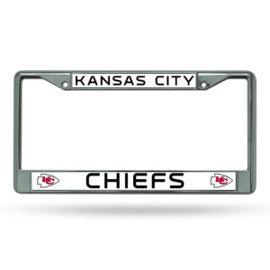 Kansas City Chiefs Team 2026 License Plate Frame for Football Fans