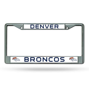 Denver Broncos Team 2026 License Plate Frame for Football Fans