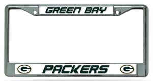 Green Bay Packers Team 2026 License Plate Frame for Football Fans