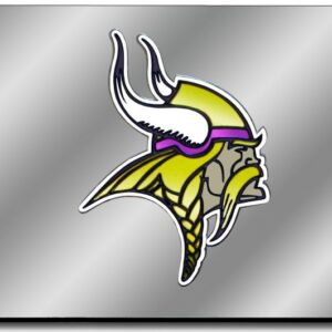 Minnesota Vikings Gray 2026 License Plate Frame for Football Fans
