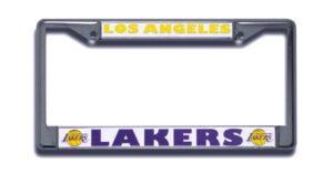 Los Angeles Lakers Team 2026 License Plate Frame for Basketball Fans