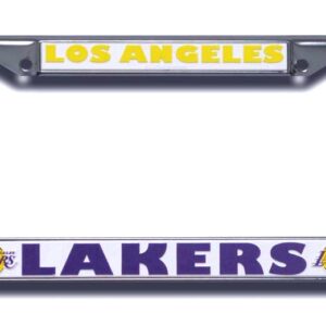 Los Angeles Lakers Team 2026 License Plate Frame for Basketball Fans