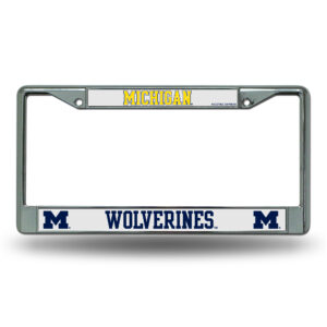 Michigan Wolverines Team 2026 License Plate Frame for College Sports Fans