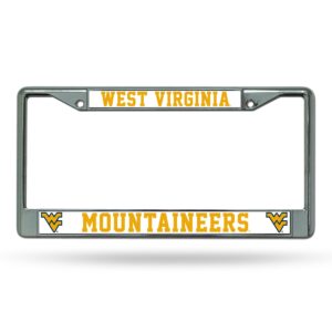 West Virginia Mountaineers Team 2026 License Plate Frame for College Sports Fans
