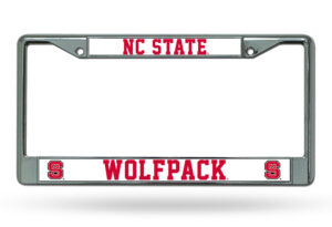 North Carolina State Wolfpack Special Edition 2026 License Plate Frame Frame for College Sports Fans