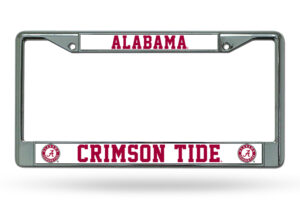 Alabama Crimson Tide Team 2026 License Plate Frame for College Sports Fans