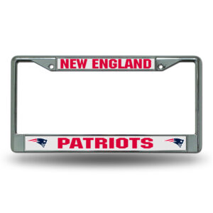 New England Patriots Team 2026 License Plate Frame for Football Fans
