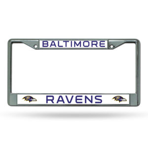Baltimore Ravens Team 2026 License Plate Frame for Football Fans