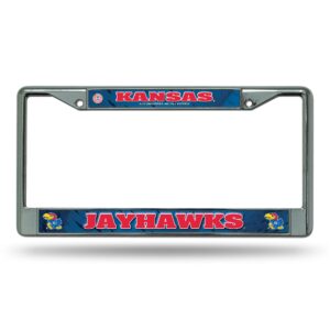 Kansas Jayhawks Team 2026 License Plate Frame for College Sports Fans