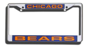 Chicago Bears Team 2026 License Plate Frame for Football Fans