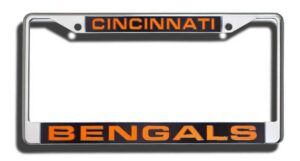 Cincinnati Bengals Team 2026 License Plate Frame for Football Fans