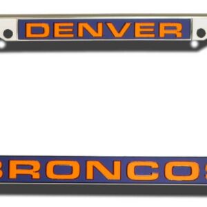 Denver Broncos Team 2026 License Plate Frame for Football Fans