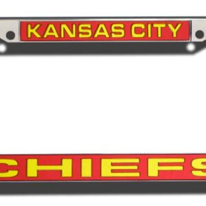 Kansas City Chiefs Team 2026 License Plate Frame for Football Fans