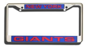 New York Giants Team 2026 License Plate Frame for Football Fans