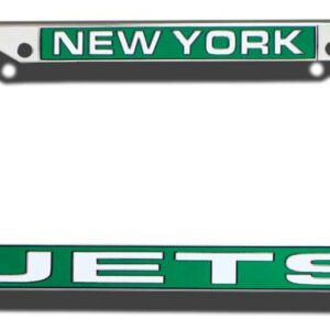 New York Jets Team 2026 License Plate Frame for Football Fans