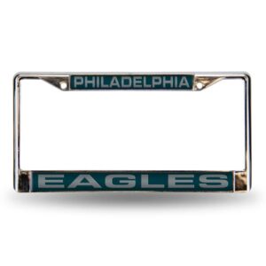 Philadelphia Eagles Team 2026 License Plate Frame for Football Fans