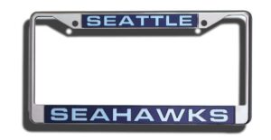 Seattle Seahawks Team 2026 License Plate Frame for Football Fans