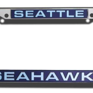 Seattle Seahawks Team 2026 License Plate Frame for Football Fans