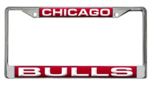 Chicago Bulls Team 2026 License Plate Frame for Basketball Fans